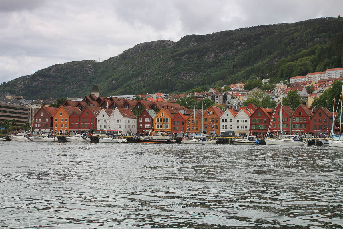 Historický přístav v Bergenu