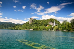 Bledské jezero a Bledský hrad