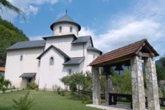 Kostelík v monastýru Morača