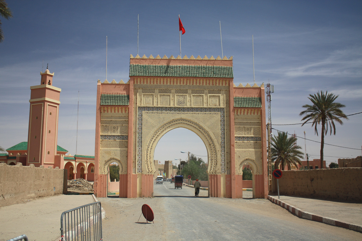 Město Rissani - brána do města