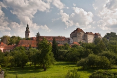 Český Krumlov a jeho panorama
