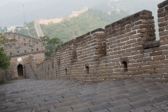 Čínská zeď u města Mutianyu