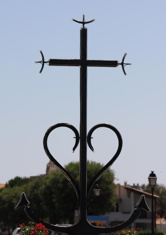 Symbol městečka Saintes Maries de La Mer