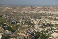 Pohled z pevnosti na údolí
