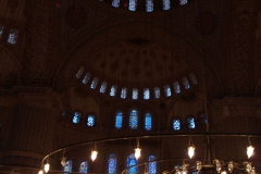 Uvnitř Modré mešity